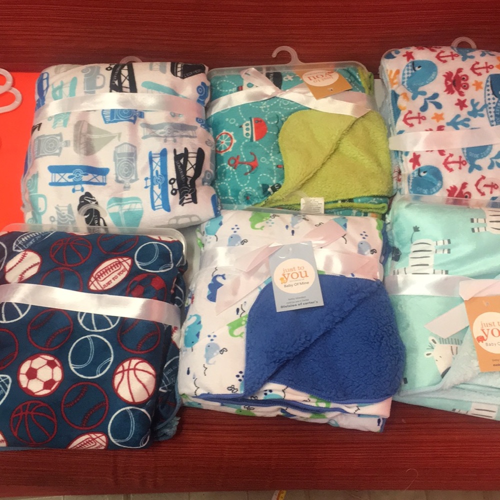 New baby boys blanket